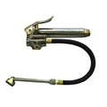 Interstate Pneumatics Tire Inflator TF3000 with Dual Foot 11 Inch Truck Chuck T37 Steel Braided Whip Hose TF3137L